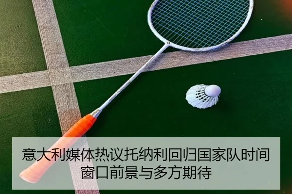 意大利媒体热议托纳利回归国家队时间窗口前景与多方期待